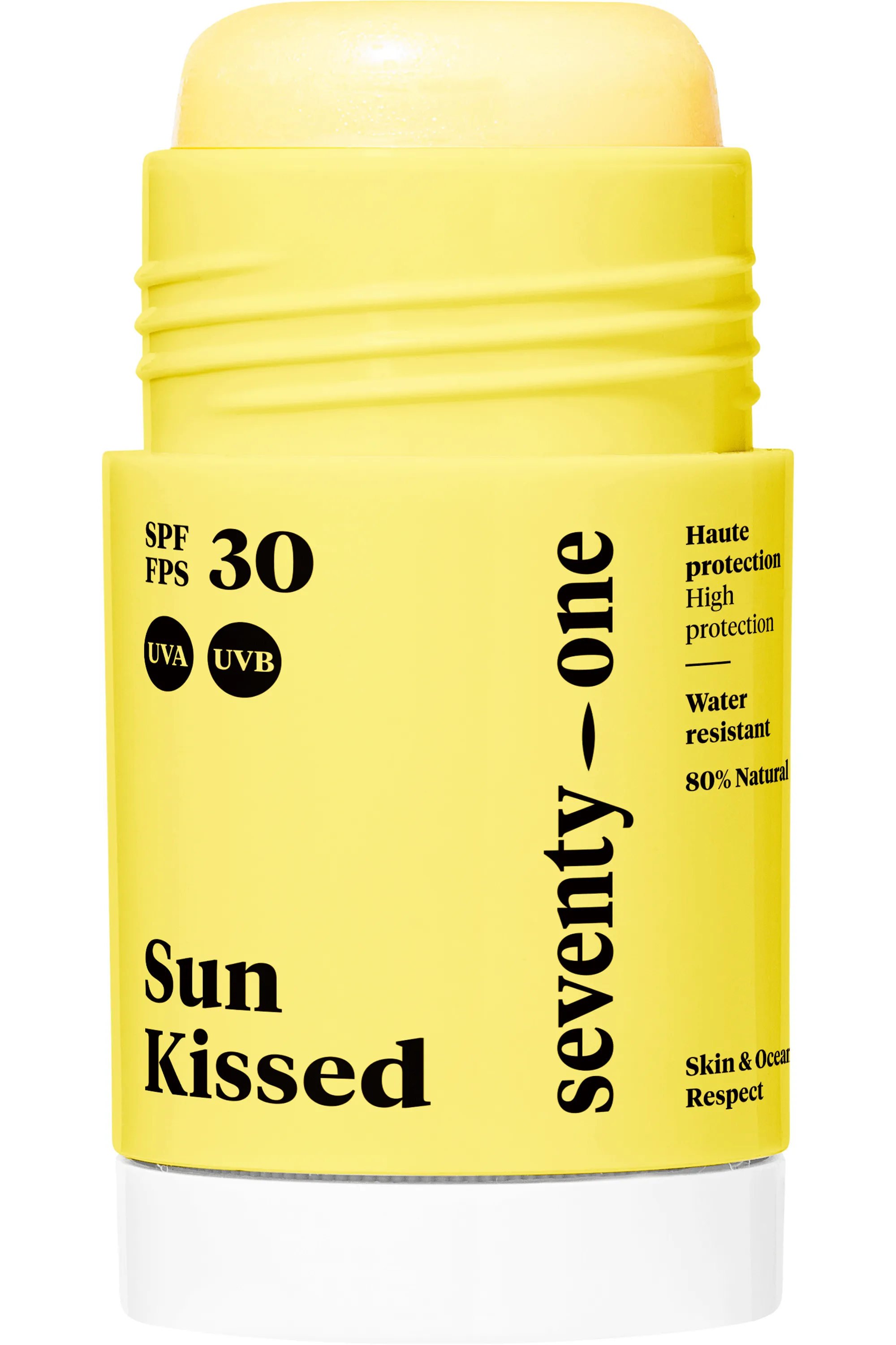 Seventy One Percent Stick solaire visage SPF30 Sun Kissed-15 g