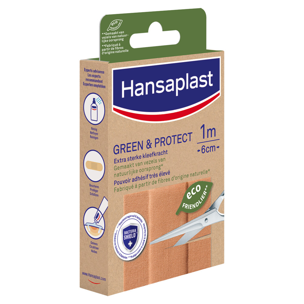 Hansaplast Pleisters Green en Protect Cut to Size