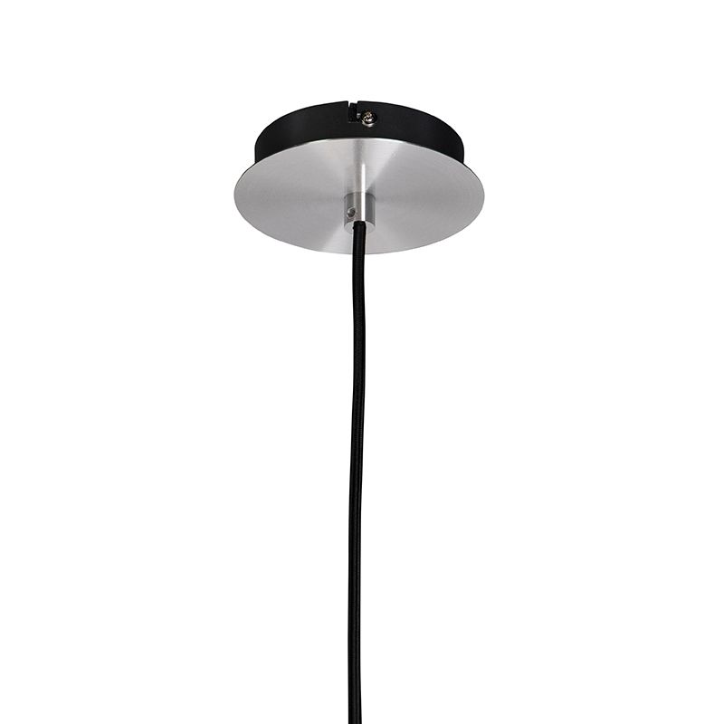 Industriële hanglamp aluminium 38 cm dimbaar - Anteros