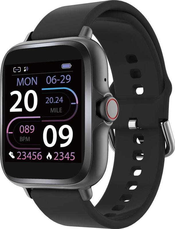 Denver Smartwatch - Sporthorloge - Android & iOS - Zwart