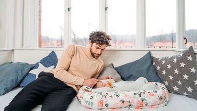 EcoViking Organic Babynest Cover Rose Garden