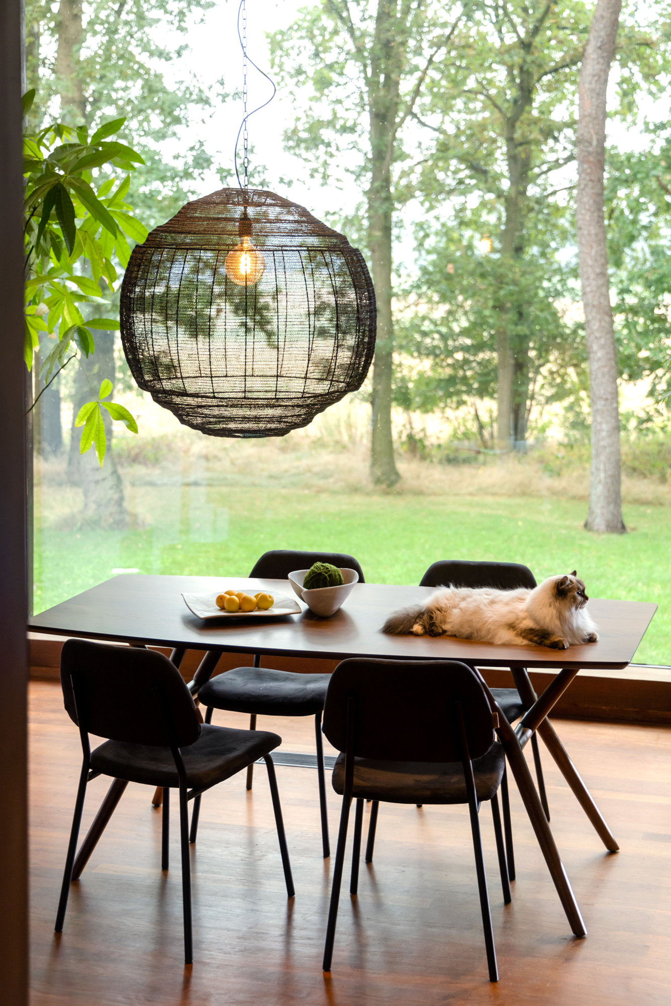 Dutchbone hanglamp Meezan Goud XL