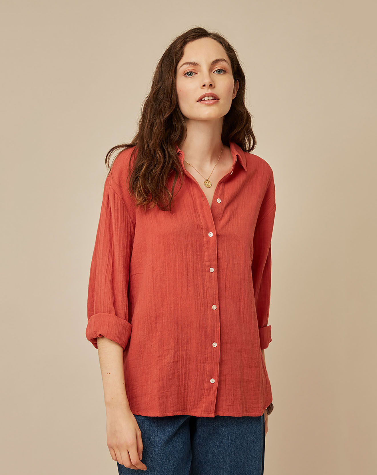 Harris Wilson Chemise Celeste rosier