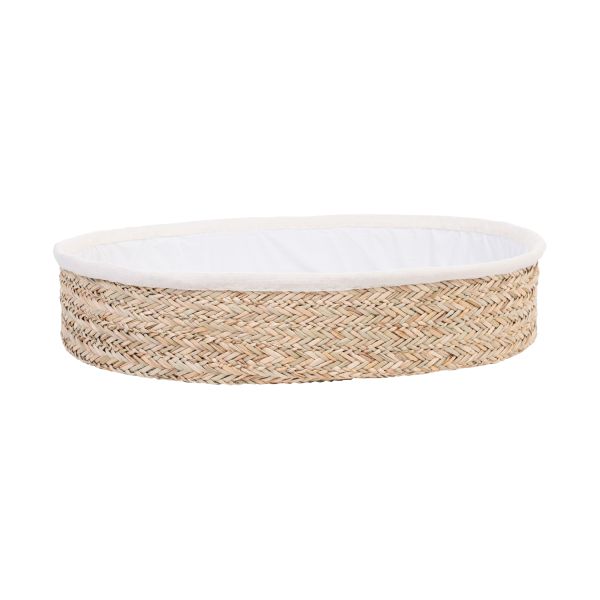 Childhome Verzorgingsmand Incl. Matras Zeegras 70 x 50 cm