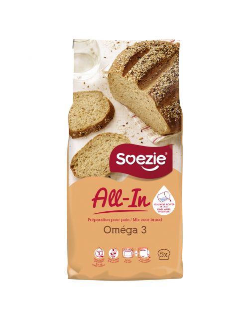 Soezie All-In Omega 3 Brood - Bakproducten - 2.5 kg