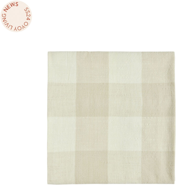 OYOY Living Design Skak Dug - 200x140 cm Clay