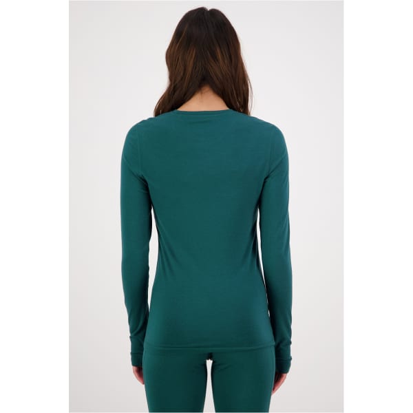 T-shirt thermique MONS ROYALE W CASCADE FLEX LS EVERGREEN
