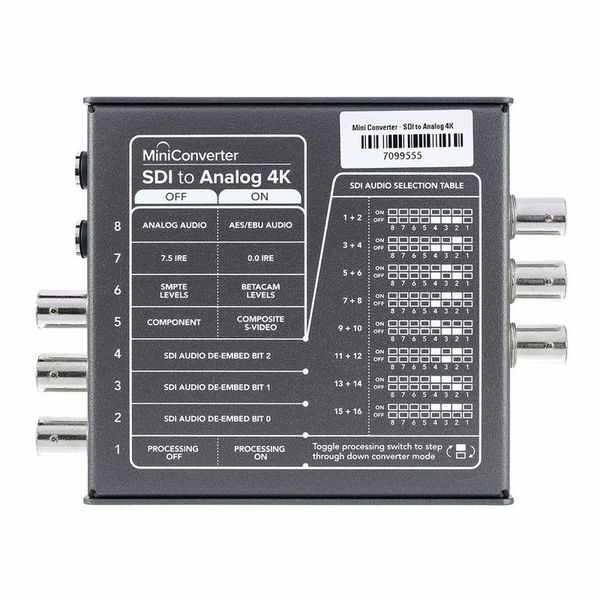 Blackmagic Design Mini Converter SDI to Analog4K