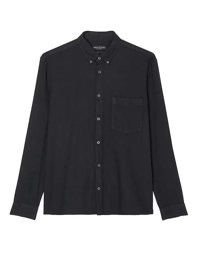 MARC O'POLO Hemd Regular Fit  blau