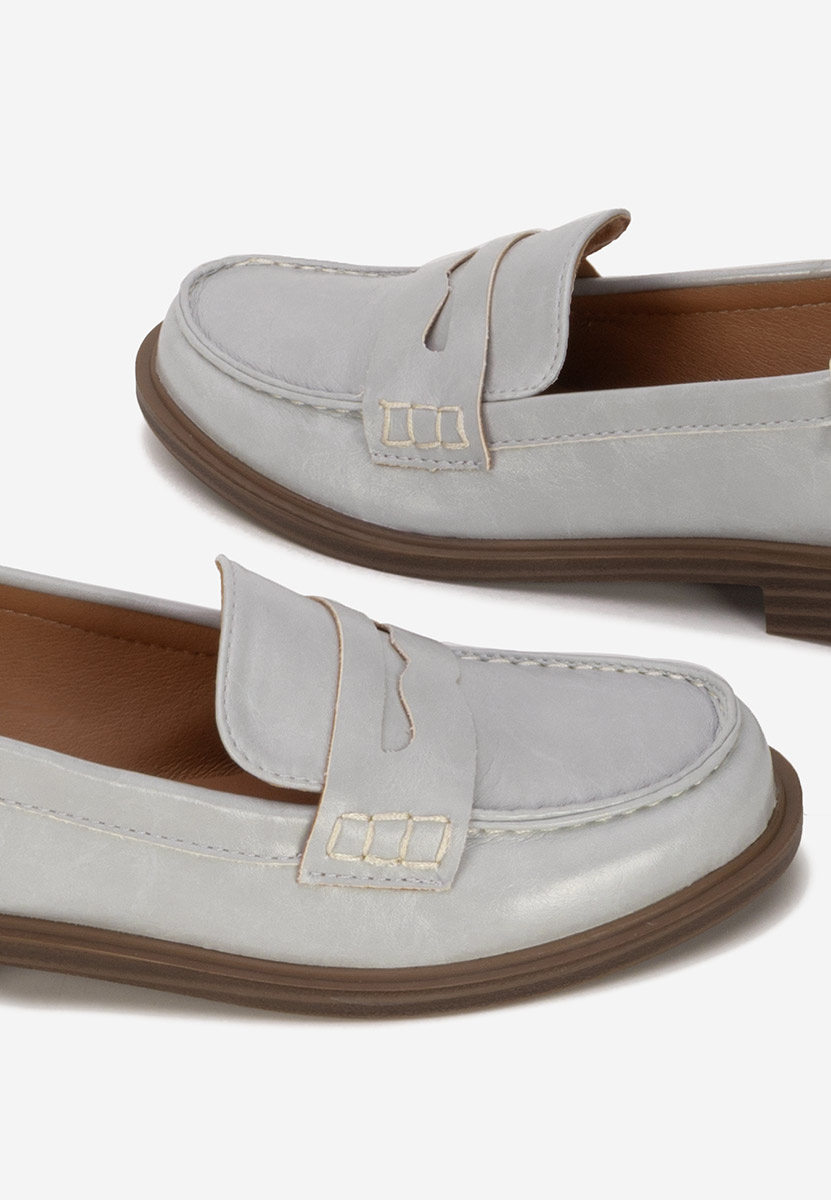 Mocassins femme bleus Zayrie