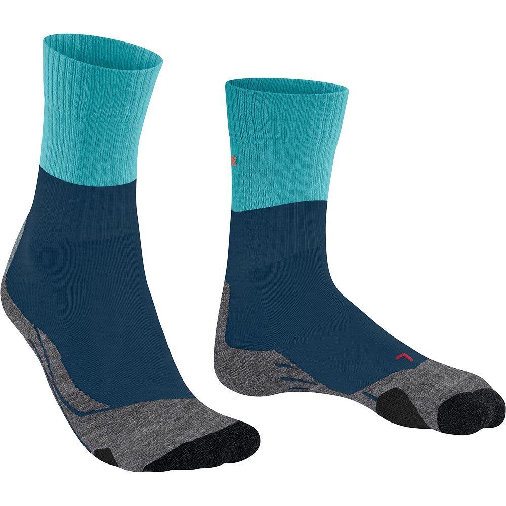 Falke TK2 Explore Socken Damen blue pond