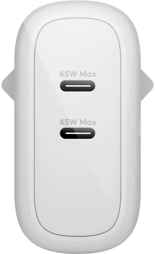 Dbramante1928 2x45W USB-C vægoplader (hvid)