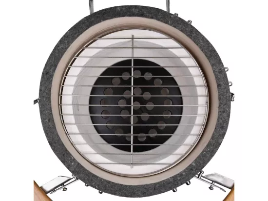 Barbecue à fumoir Kamado Céramique 76 cm