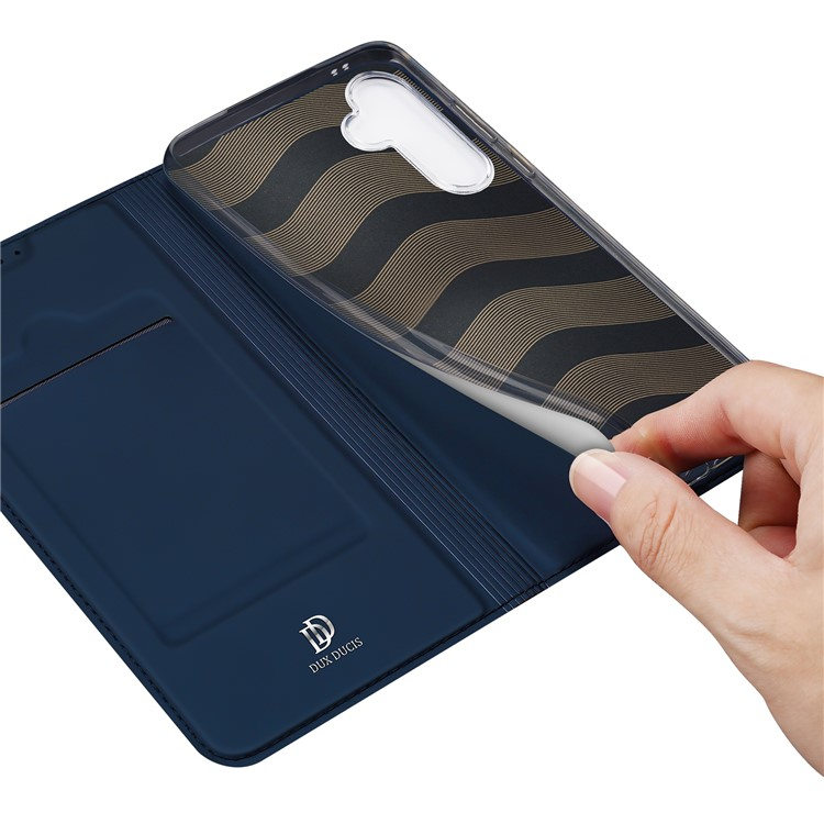 Samsung Galaxy S24 FE Plus Flip Wallet Cover Leder Tasche - Dunkelblau