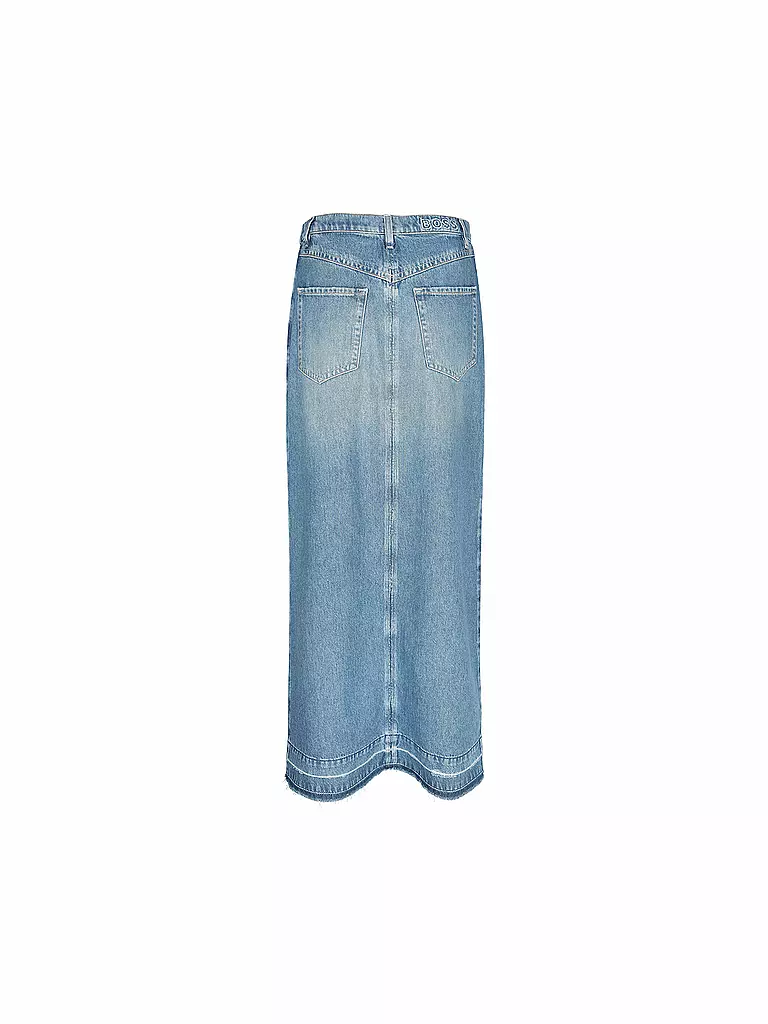 BOSS Jeansrock blau