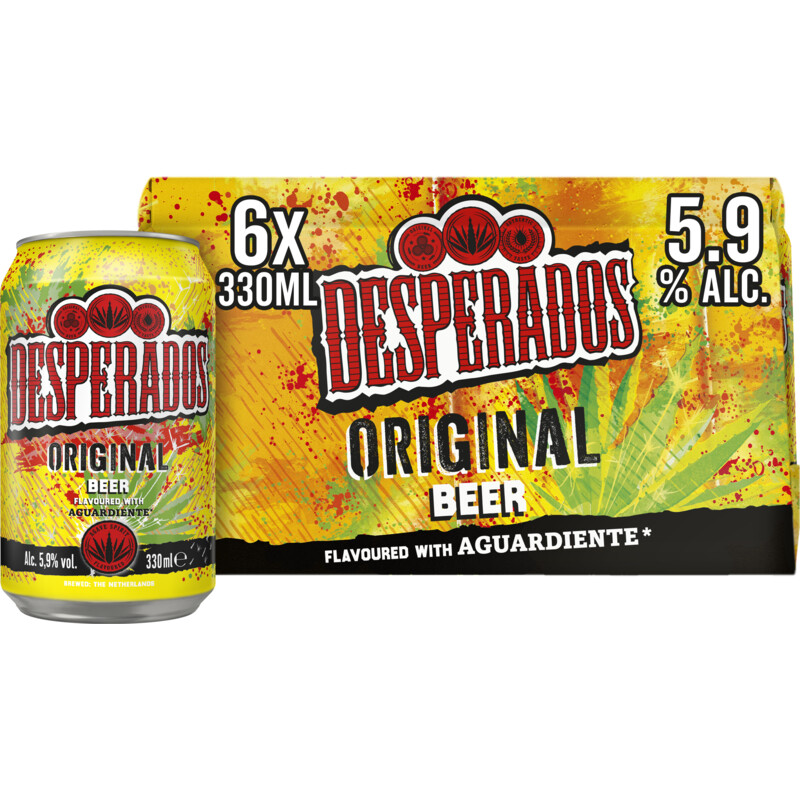 Desperados Original bier 6-pack