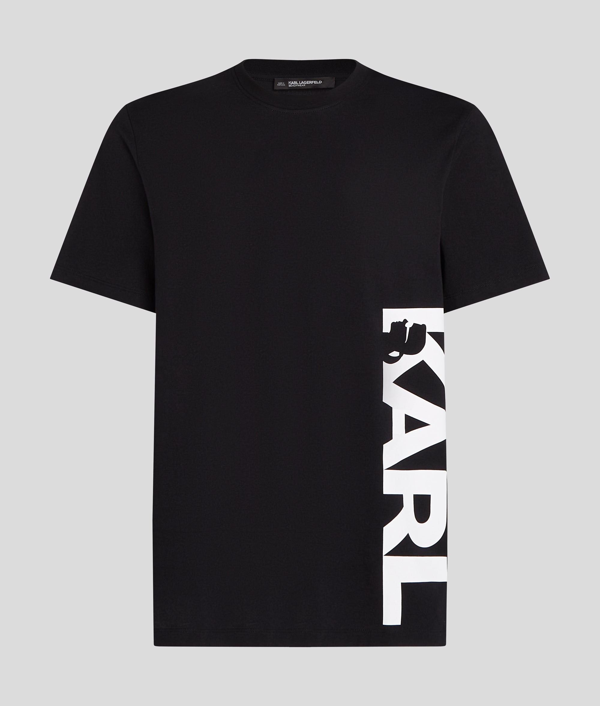 Strand-t-shirt met logo