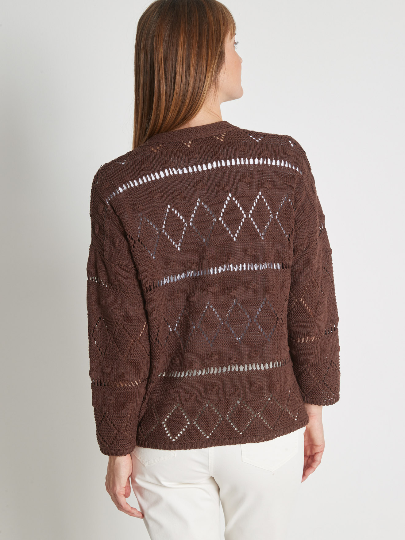 Gilet façon crochet
