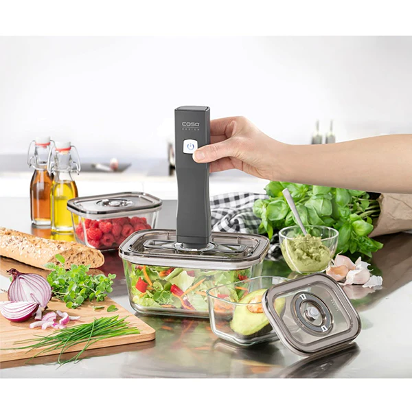 Pompe de mise sous vide électrique Vacu One Touch Eco-Set avec accesso