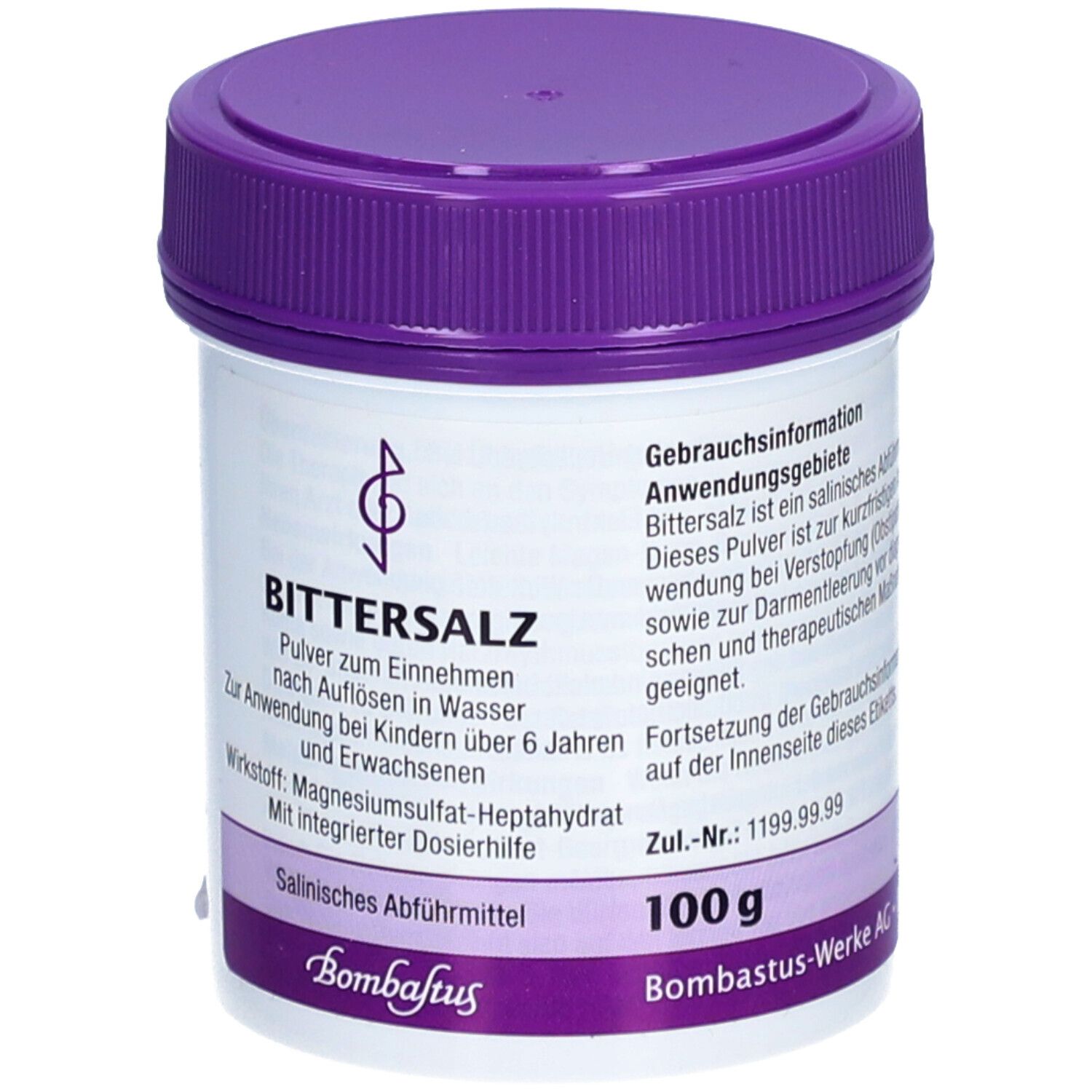 Bombastus Bittersalz