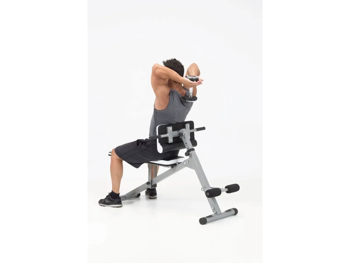 Toorx WBX-40, Justerbar vægttræningsbænk, Motionscenter, Hjem, Stål, Sort, 715 mm, 1390 mm