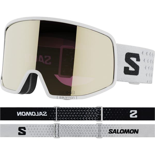 Masque de ski SALOMON LO FI SIGMA WHITE/BLACK