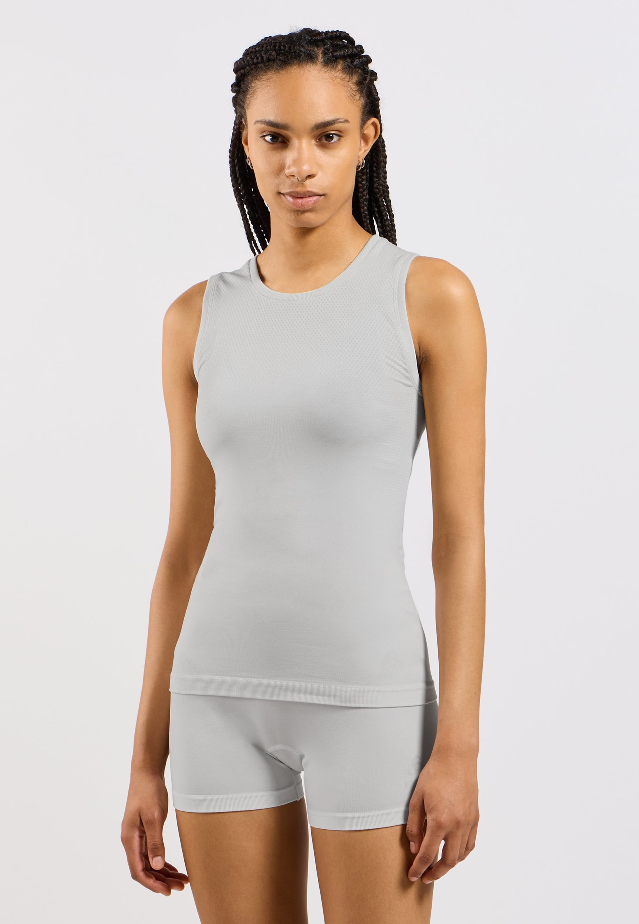 Performance Light Base Layer Singlet in white