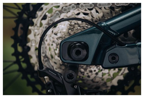 VTT Électrique Tout-Suspendu Rocky Mountain Altitude Powerplay Carbon 70 Shimano XT 12V 720Wh 29'' Vert Bleu 2024