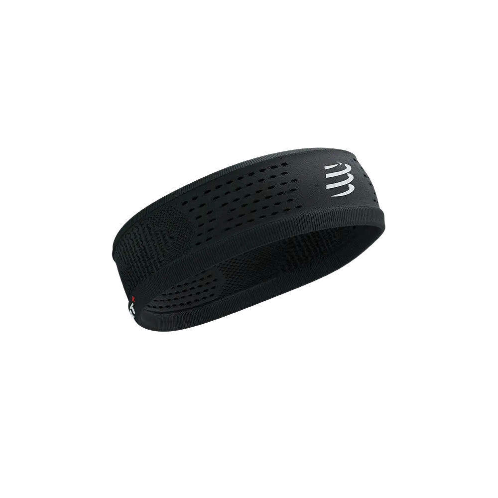 Compressport Thin Headband On/Off Zwart/Wit