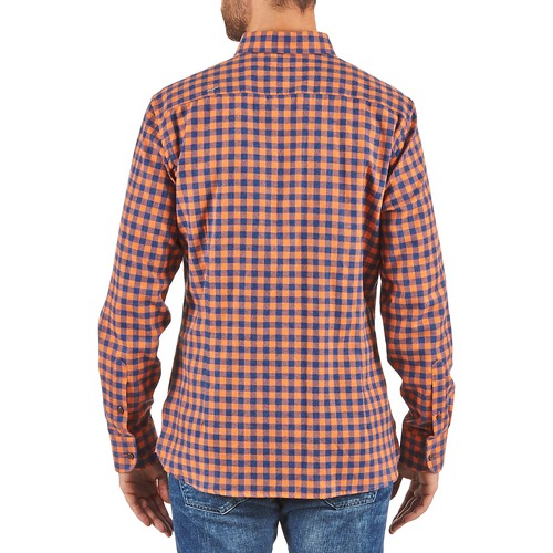 Hackett - SOFT BRIGHT CHECK - Orange / Bleu