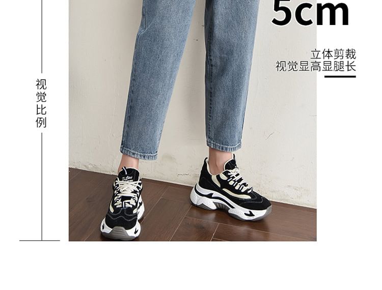Denimot - Hoge taille gewassen rechte cropped jeans