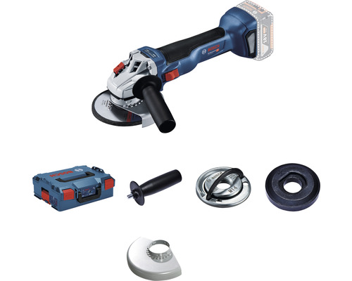 Bosch Professional GWS 18V-10 accu haakse slijper inclusief L-BOXX, zonder accu en lader