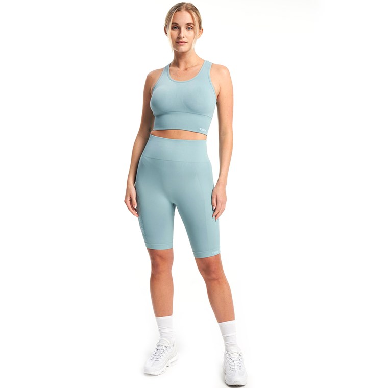 Tenson Seamless Top W Stone Blue