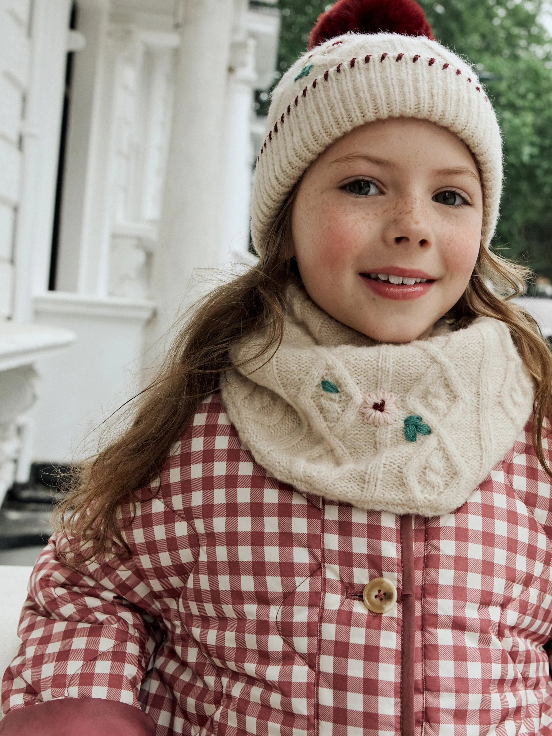 Bordeauxrood - Beanie And Snoods Set (1-16yrs) (1-16yrs)