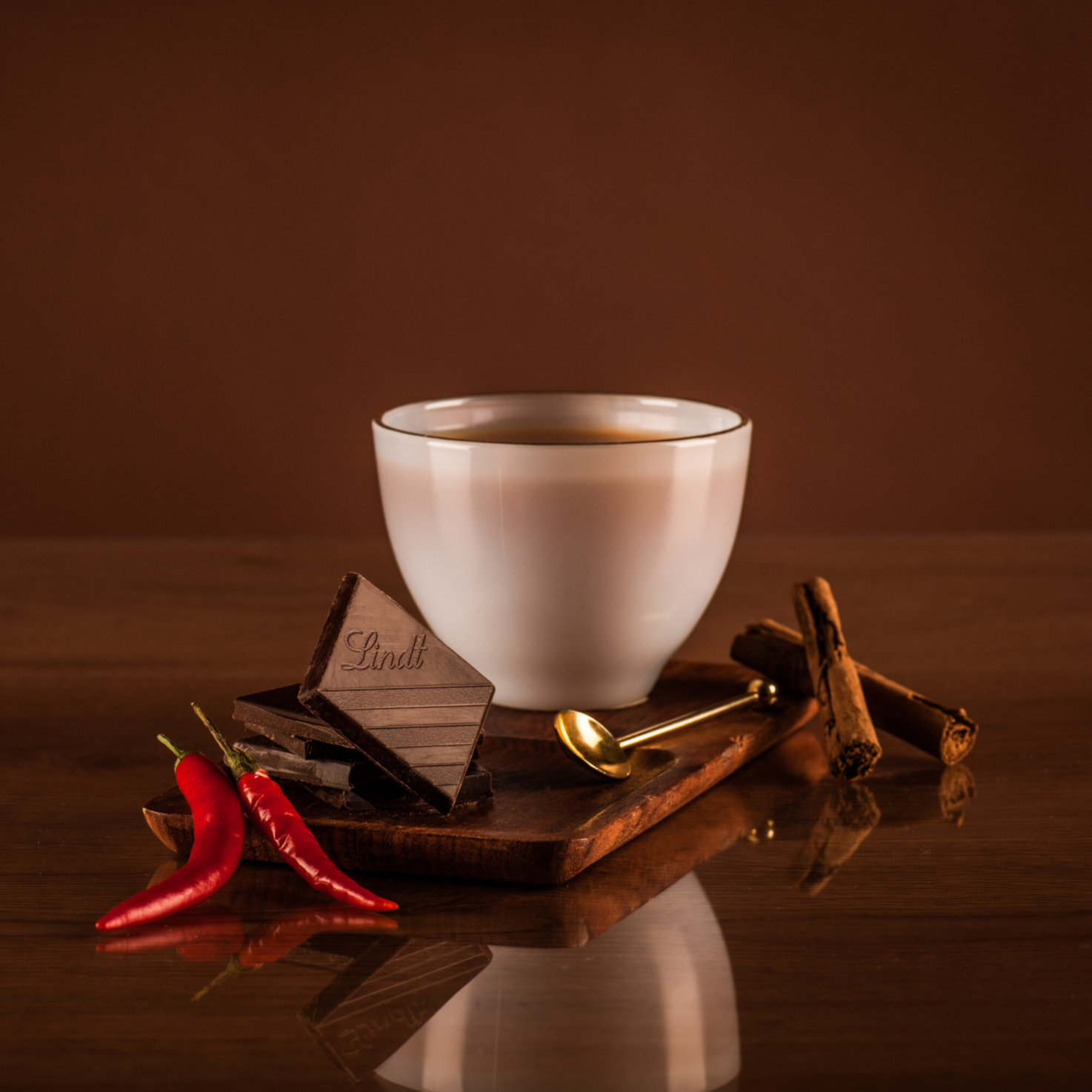 Lindt Excellence Dunkel Chili Tafelschokolade
