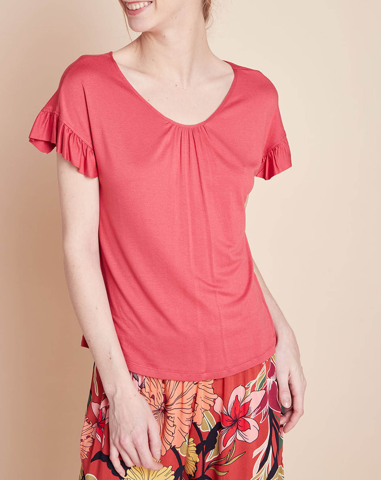 Le Chat T-Shirt Mogador paprika