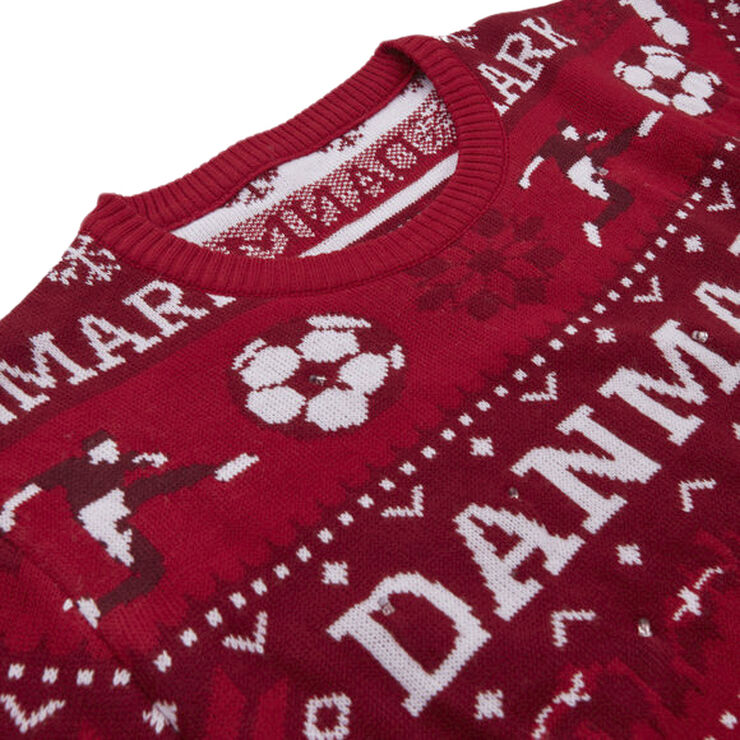 INTERSPORT Julesweater med lys Rød