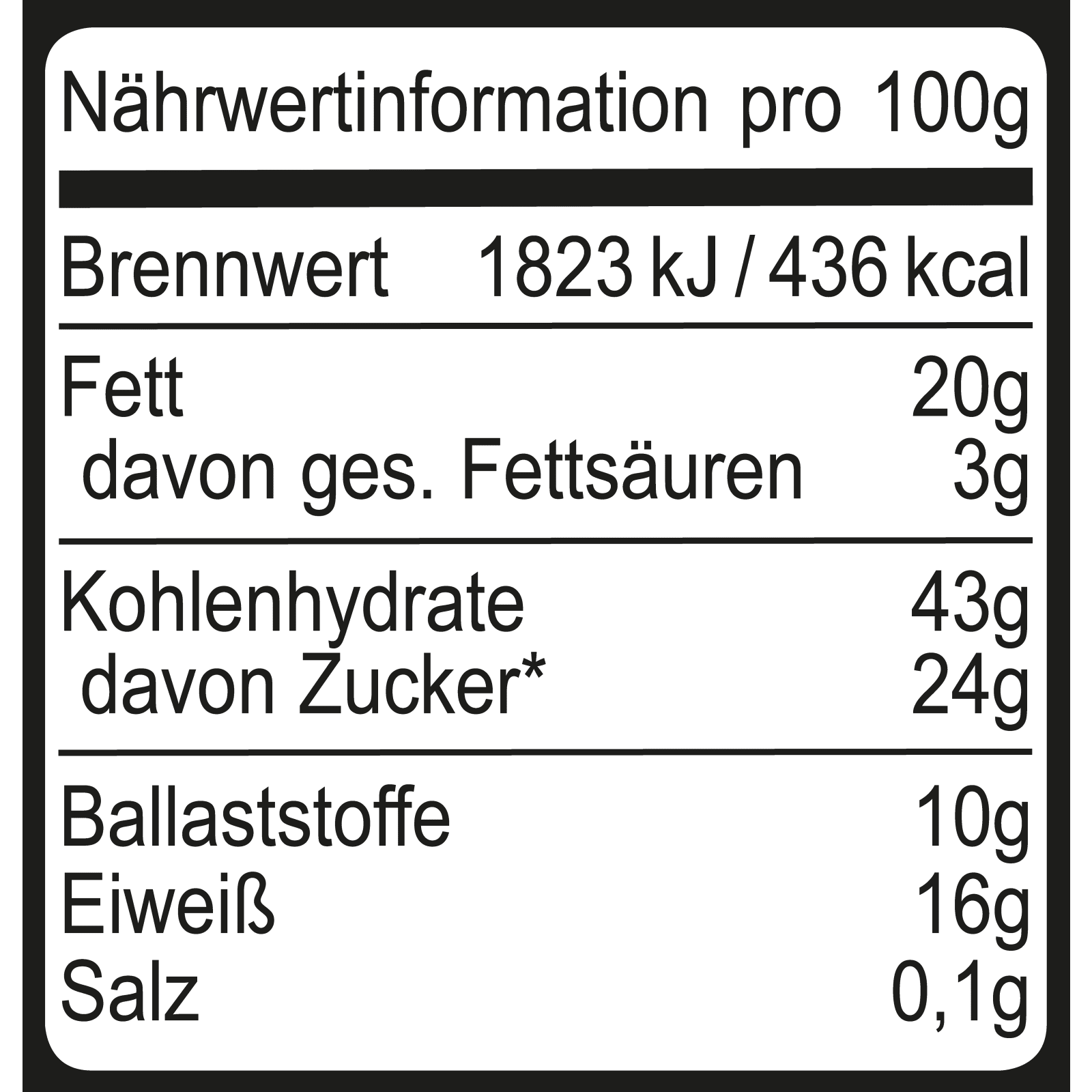 Manager Müsli (750g)