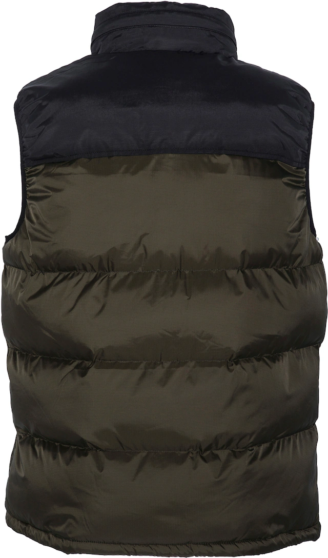 Schott NYC Steppweste mit dezenter Logostickerei
