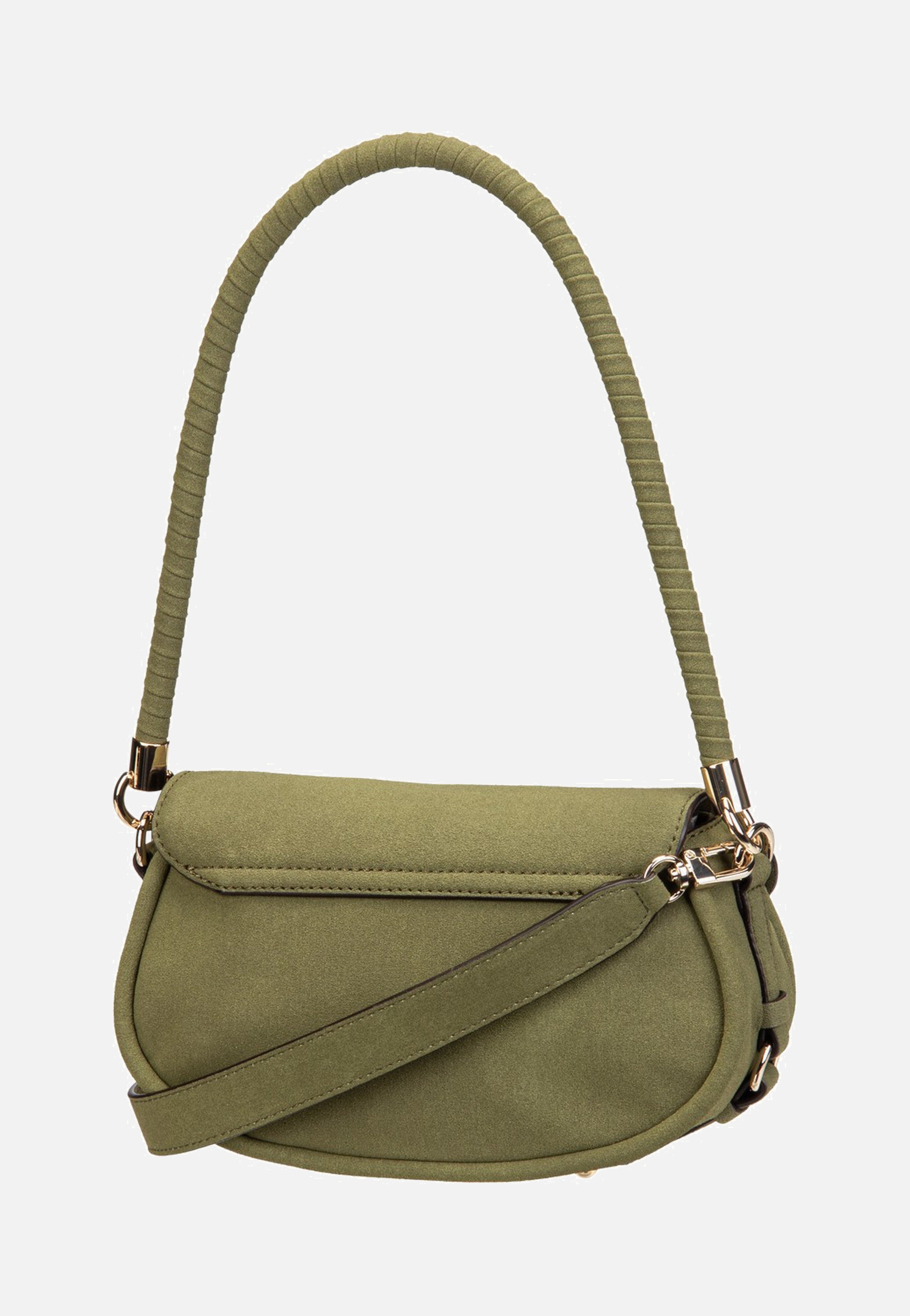 Danya Flap Shoulder Olive - Umhängetasche