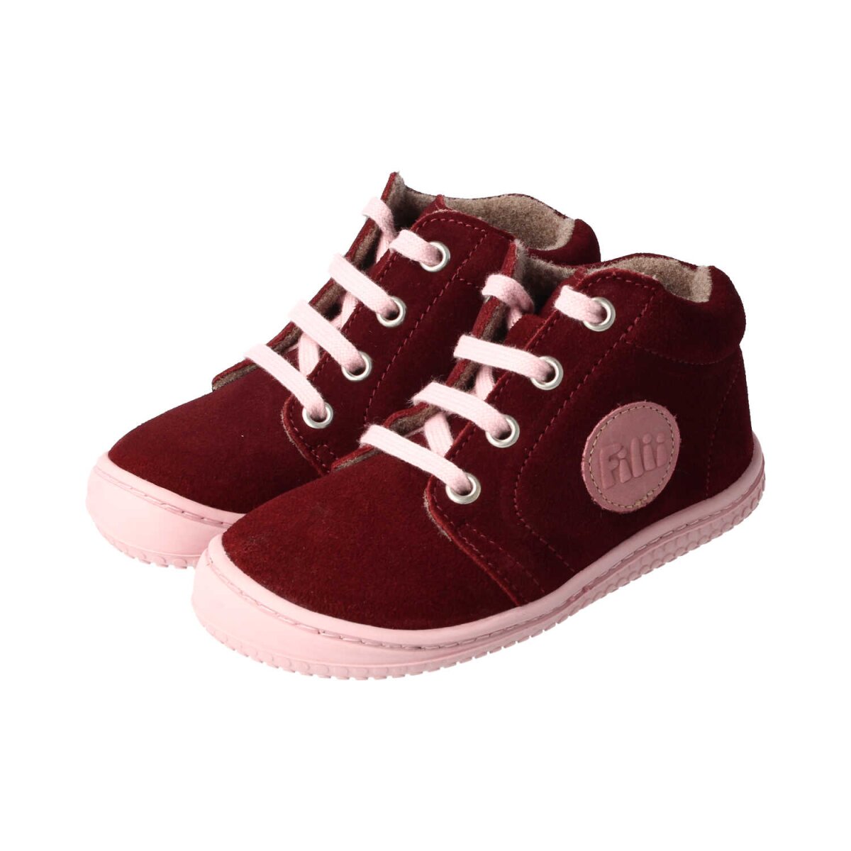 ML4011-F1 berry GECK velours fleece laces Weite/M