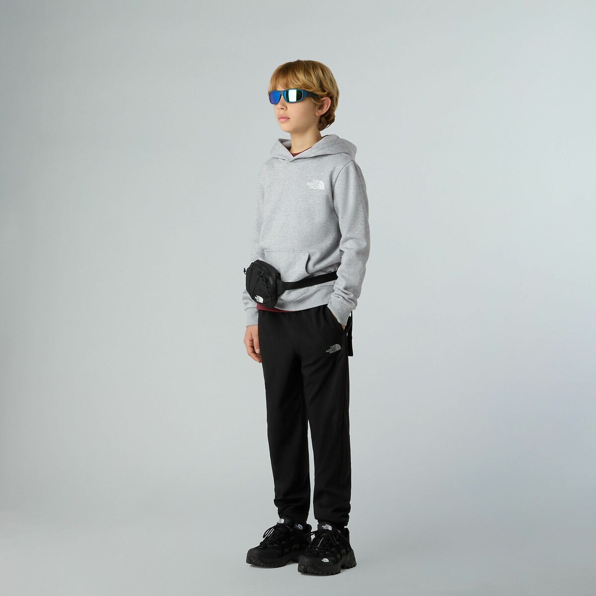 THE NORTH FACE<br>Moletom com capuz em geruwd molton