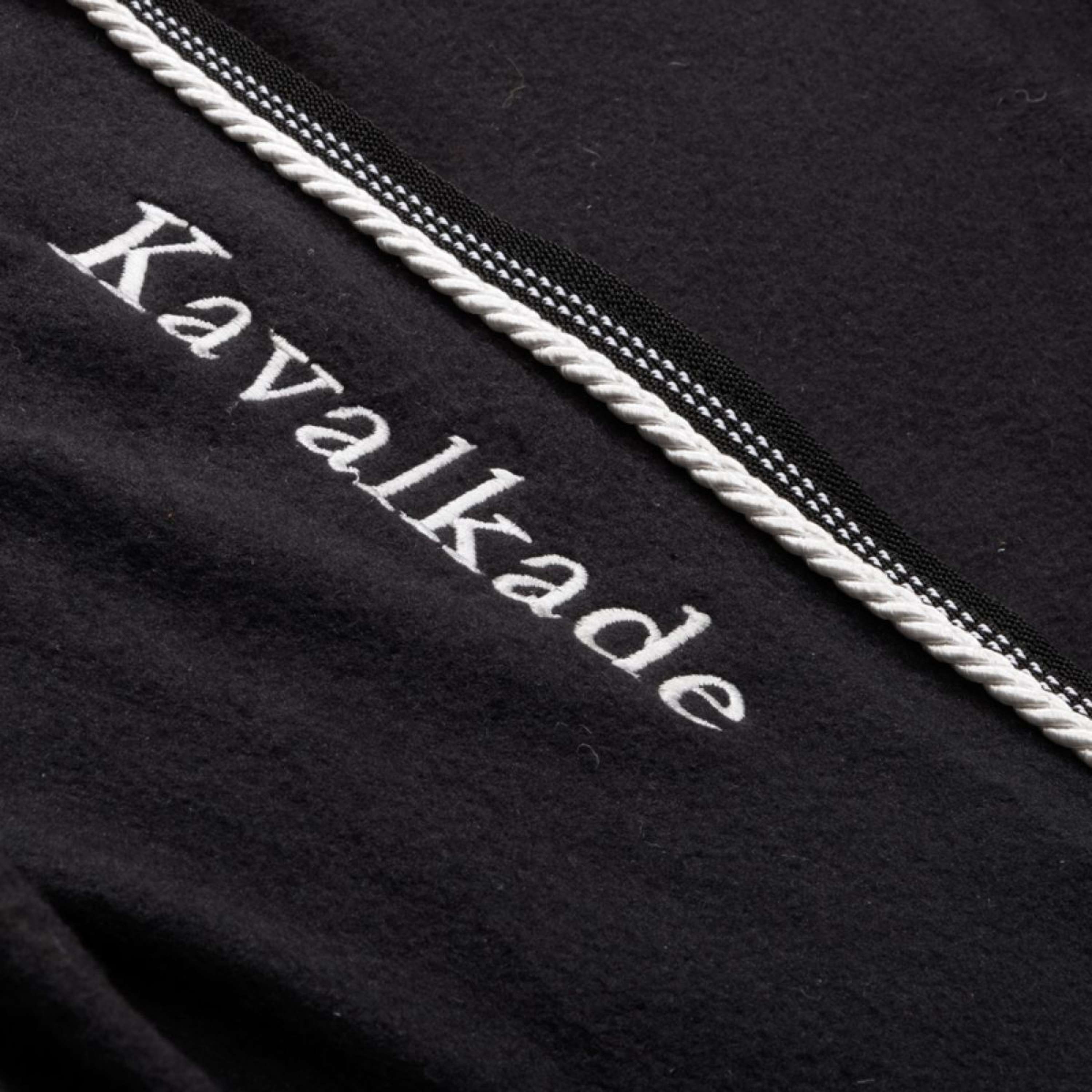Kavalkade Cooler Removable Chest Flap Zwart/Wit