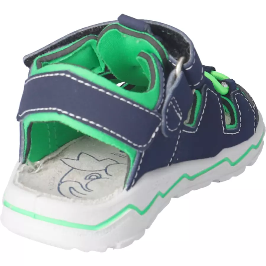 PEPINO Sandale Gery nauticneongrün (mittel)