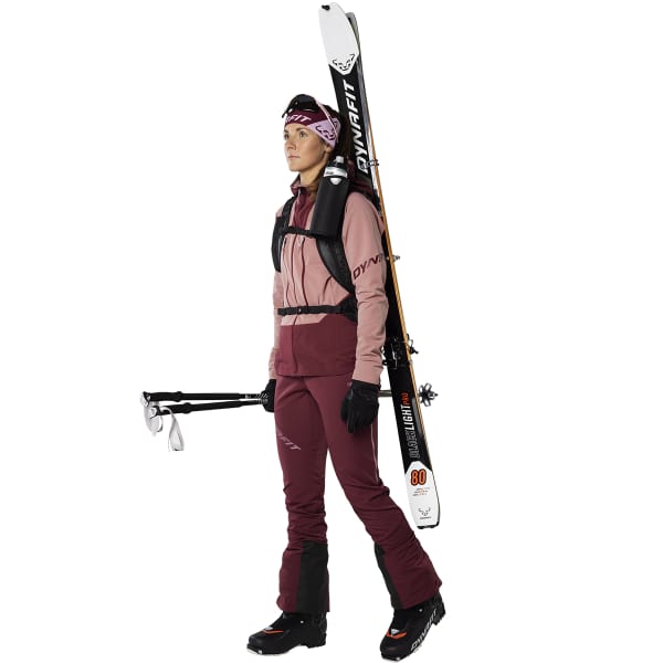 Pantalon ski de randonnée DYNAFIT TLT TOURING DST W PNT BURGUNDY