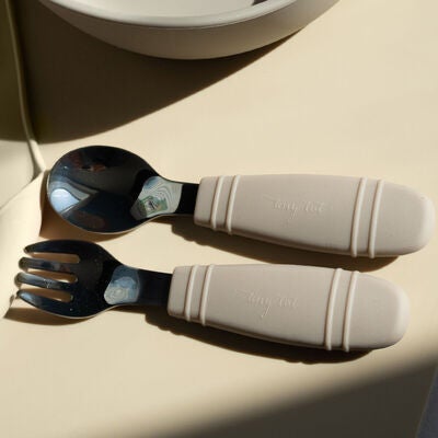 Tiny Tot Gaffel & Skje, Beige