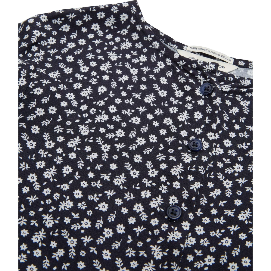 TOM TAILOR Kleid navy offwhite flower