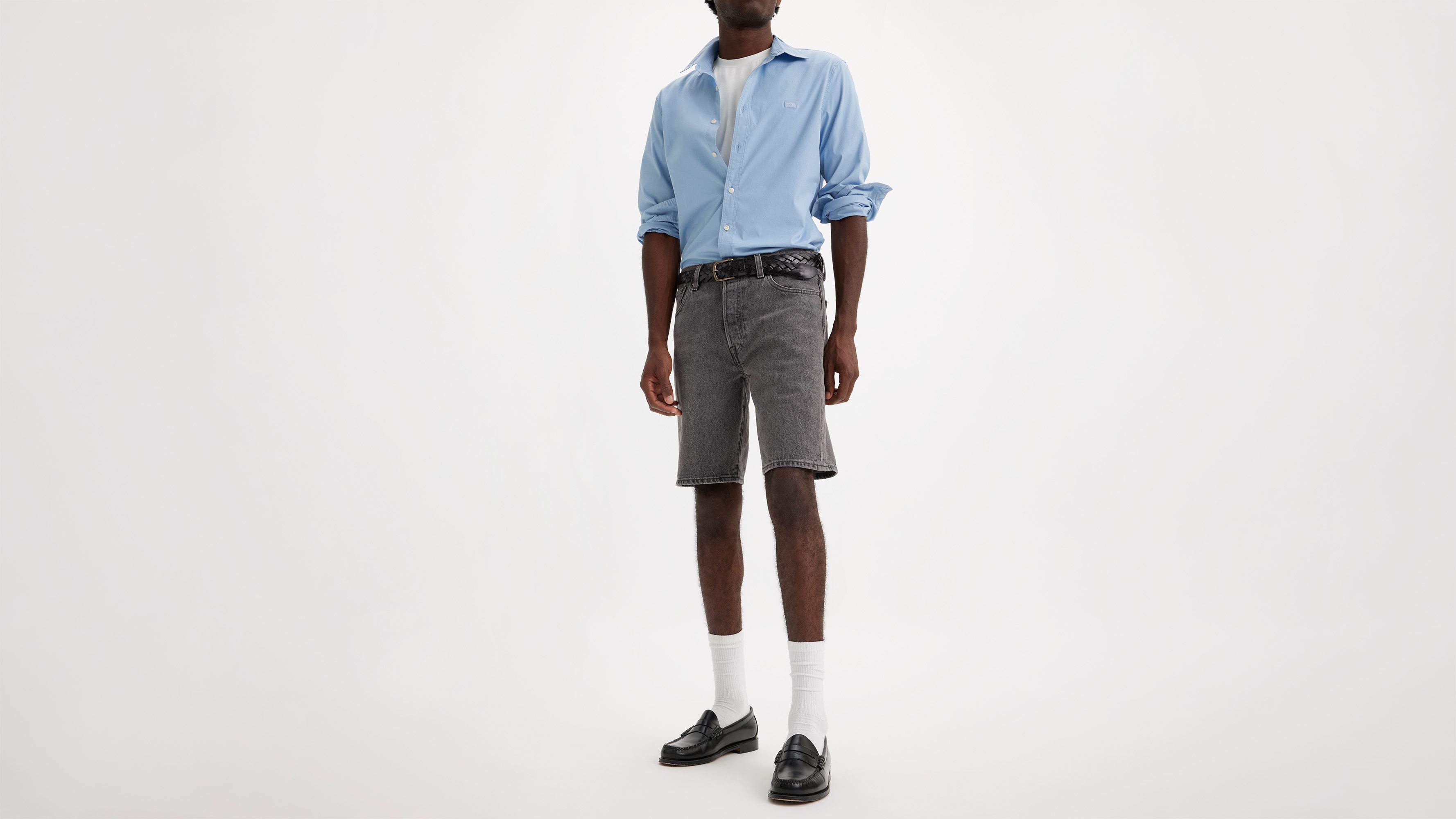 Levi's® short 501® Original - Lets Go To The Moon Short - Gris