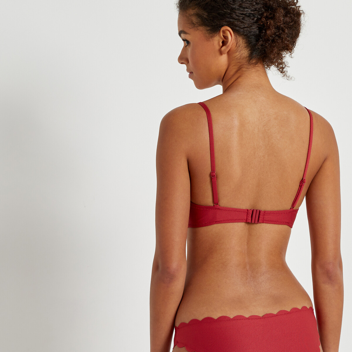 COLEÇÕES LA REDOUTE<br>Biquíni Triangel, malha piqué