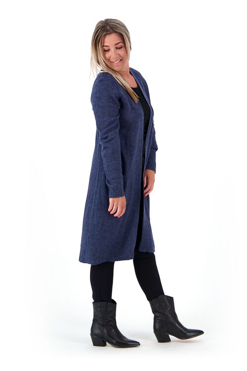 gilet femme bleu foncé